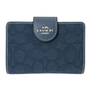 COACH - 新品 コーチ COACH 2つ折り財布 ミディアム コーナー COACH - 新品 コーチ COACH 2つ折り財布 ミディアム コーナー