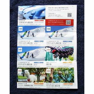 ラクマ便★日本駐車場開発 株主優待券 駐車場割引券 リフト割引券 紙チケット(その他)
