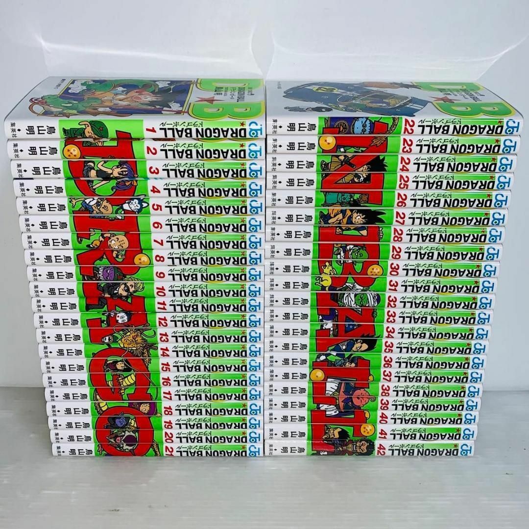 美品】 新装版 ドラゴンボール 全巻セット 1-42巻の通販 by 美品】 新装版 ドラゴンボール 全巻セット 1-42巻の通販 by