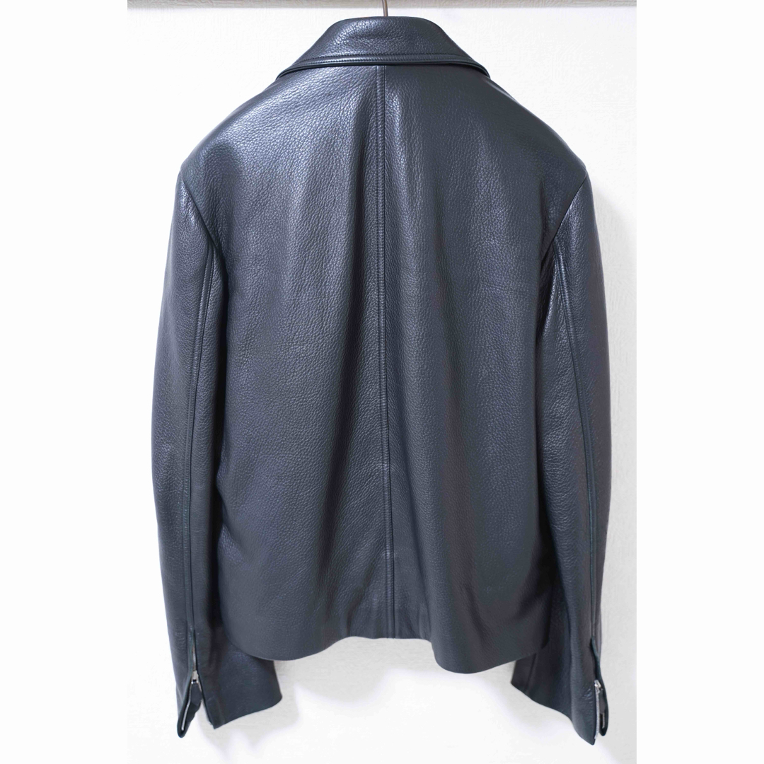 HERMES - HERMÈS エルメス レザーブルゾン 52 ディア ライダース HERMES - HERMÈS エルメス レザーブルゾン 52 ディア ライダース
