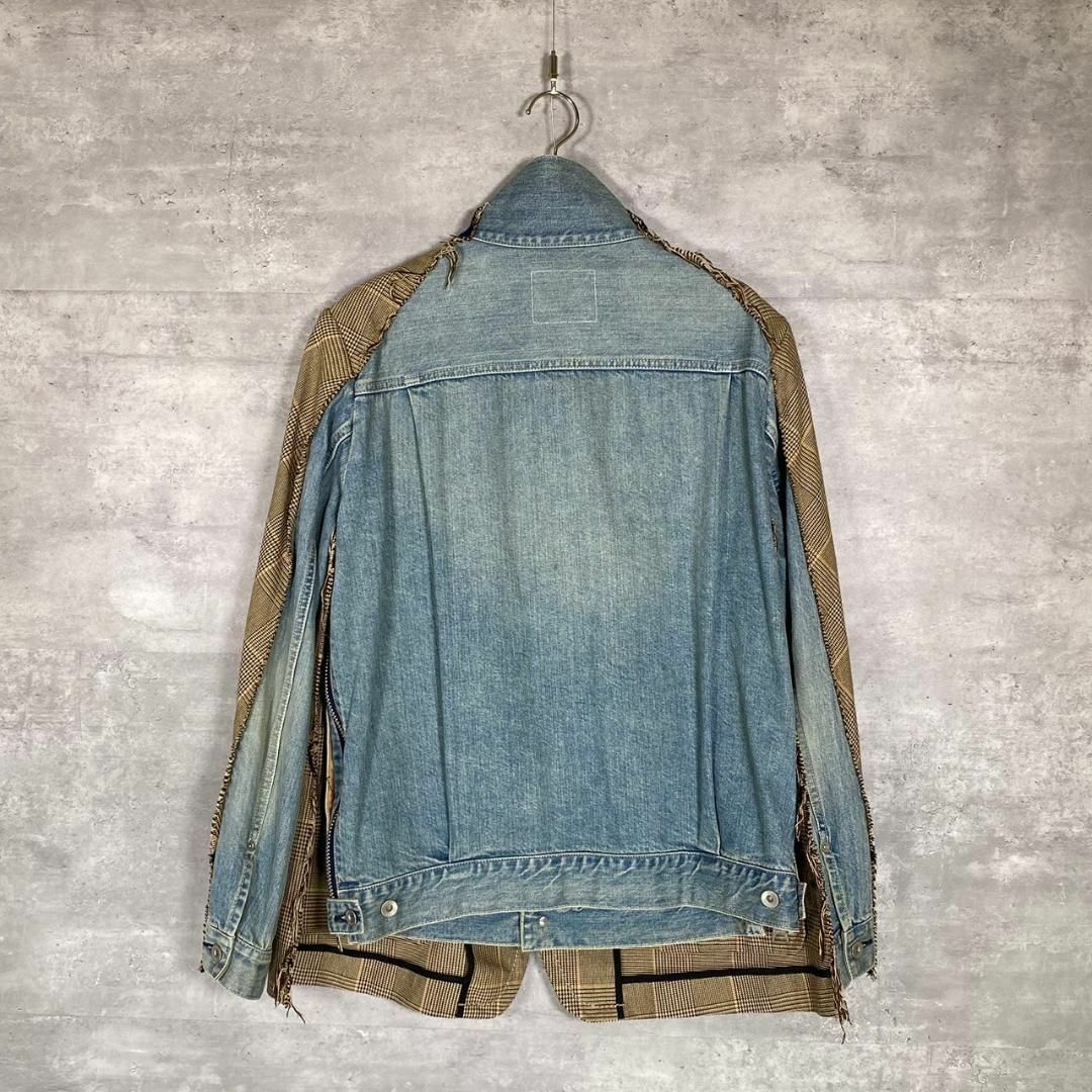 sacai - 『sacai』サカイ (2) テーラード ドッキング デニム sacai - 『sacai』サカイ (2) テーラード ドッキング デニム