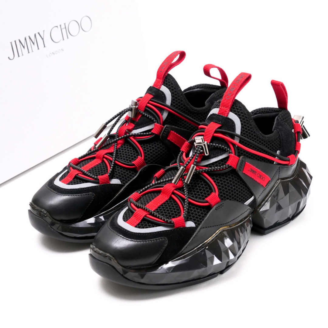 JIMMY CHOO - ■未使用品■JIMMY CHOO ジミーチュウ DIAMOND TRAIL/F ダイヤモンド トレイル  スニーカー サイズ37 靴 シューズ レディース イタリア製 20241029/RA1764