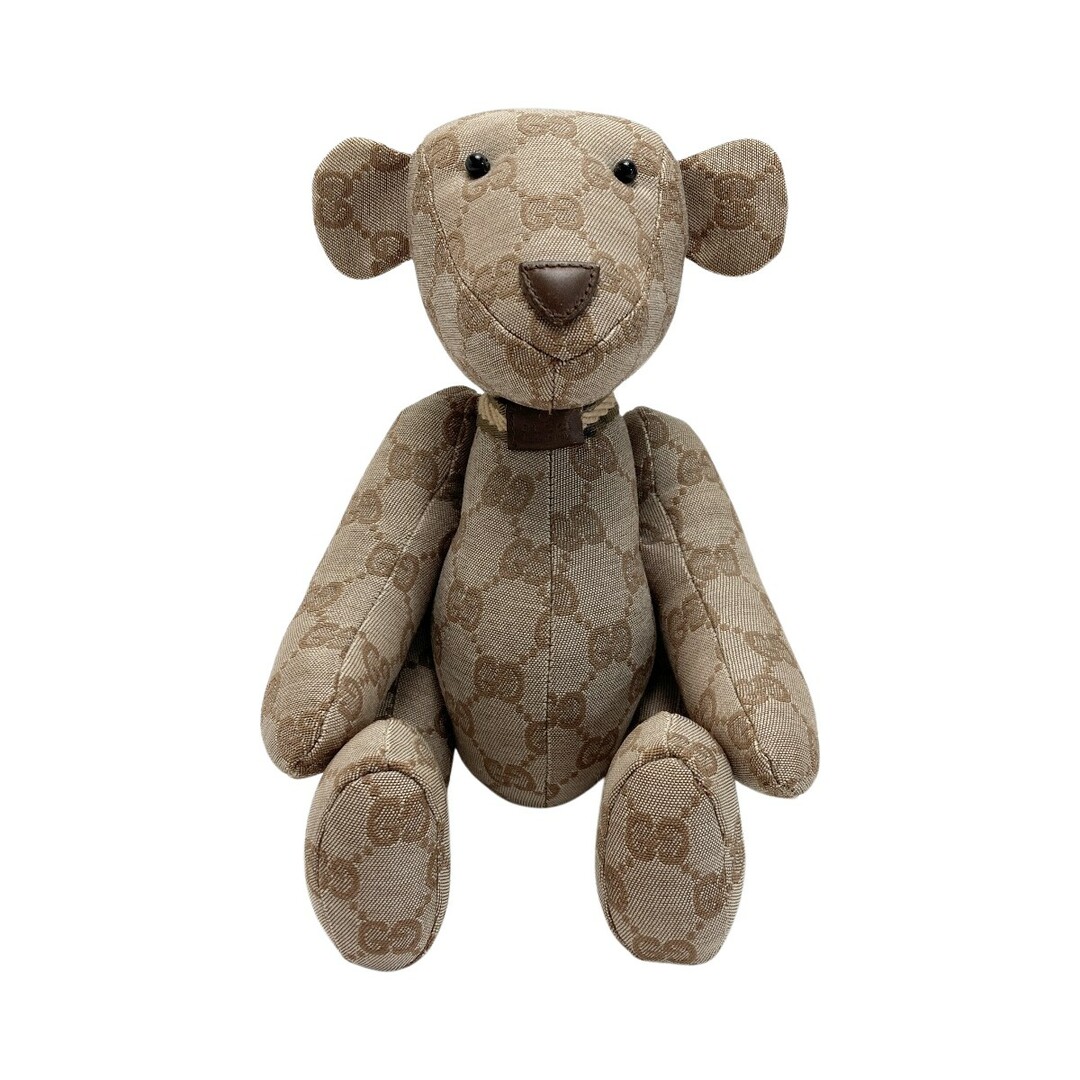 GUCCI - GUCCI グッチ GGキャンバス テディベア 7077722 GUCCI - GUCCI グッチ GGキャンバス テディベア 7077722