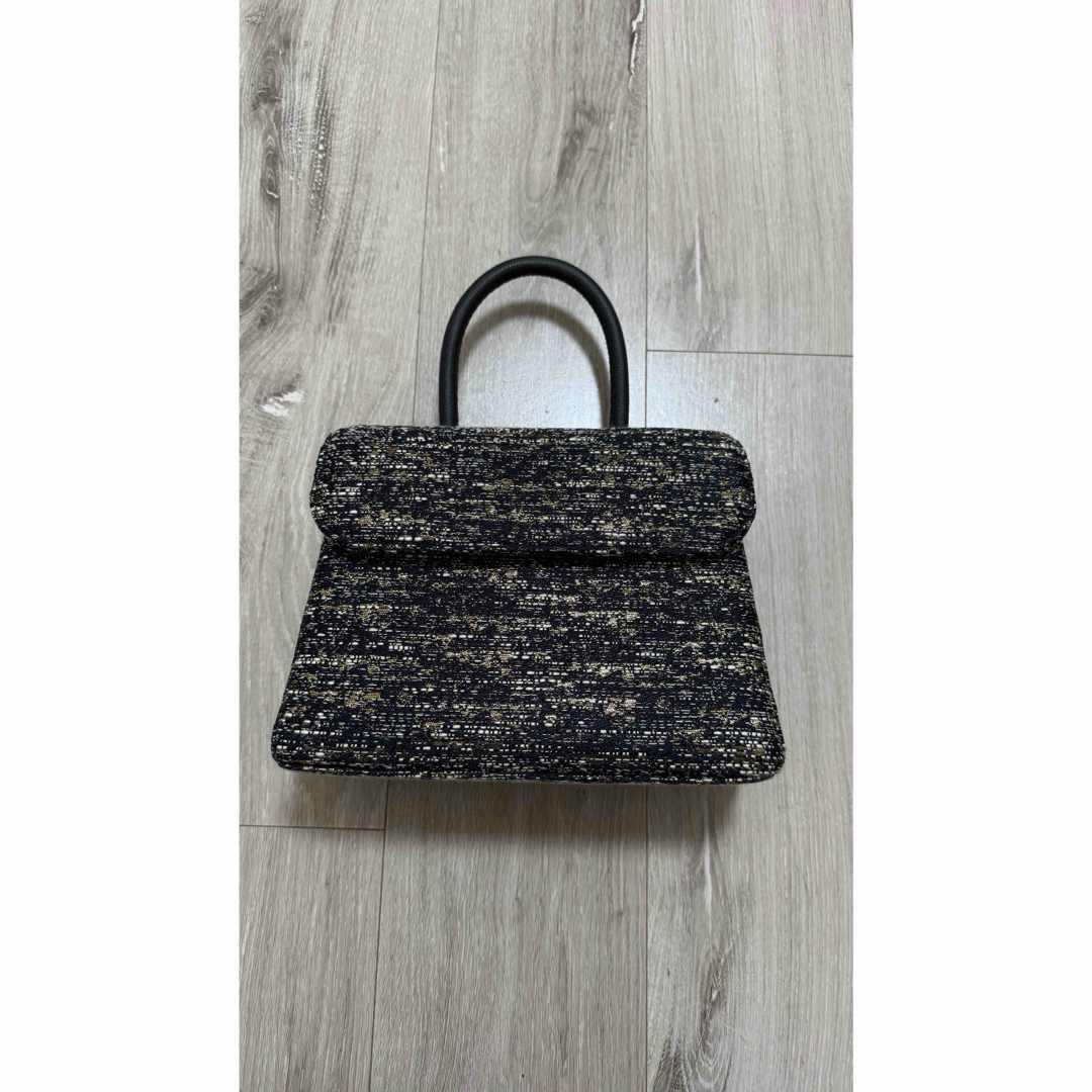 HOSOO KIMONO BAG Paris 9054ツイードハンドバッグ