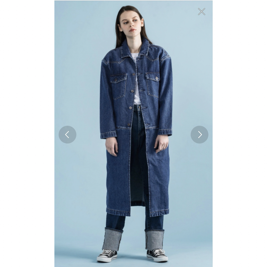 Levi's - リーバイス デニムロングコートの通販 by yoko.'s shop Levi's - リーバイス デニムロングコートの通販 by yoko.'s shop