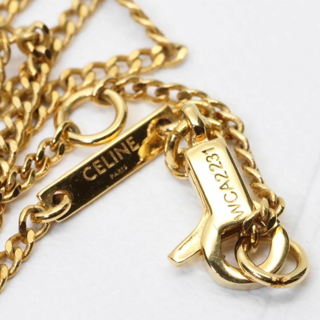 CELINE - セリーヌ セパラブル トリオンフ プレート ネックレス CELINE - セリーヌ セパラブル トリオンフ プレート ネックレス