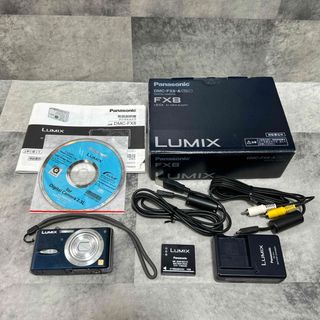 パナソニック(Panasonic)のジャンク品　デジカメ　LUMIX DMC-FX8 ブルー(コンパクトデジタルカメラ)