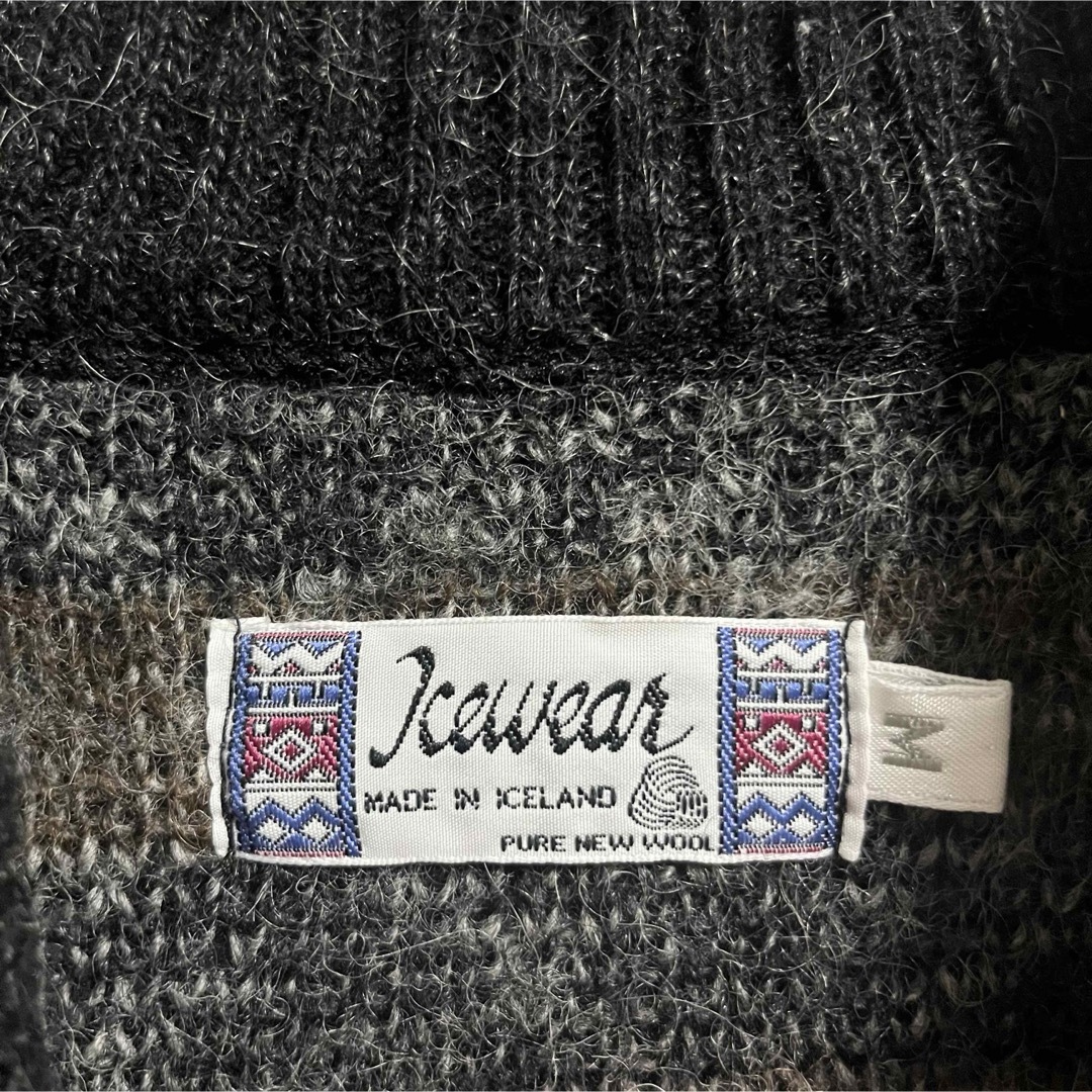 VINTAGE - 【ICELAND製】used 古着 フェアアイル柄 ウール VINTAGE - 【ICELAND製】used 古着 フェアアイル柄 ウール