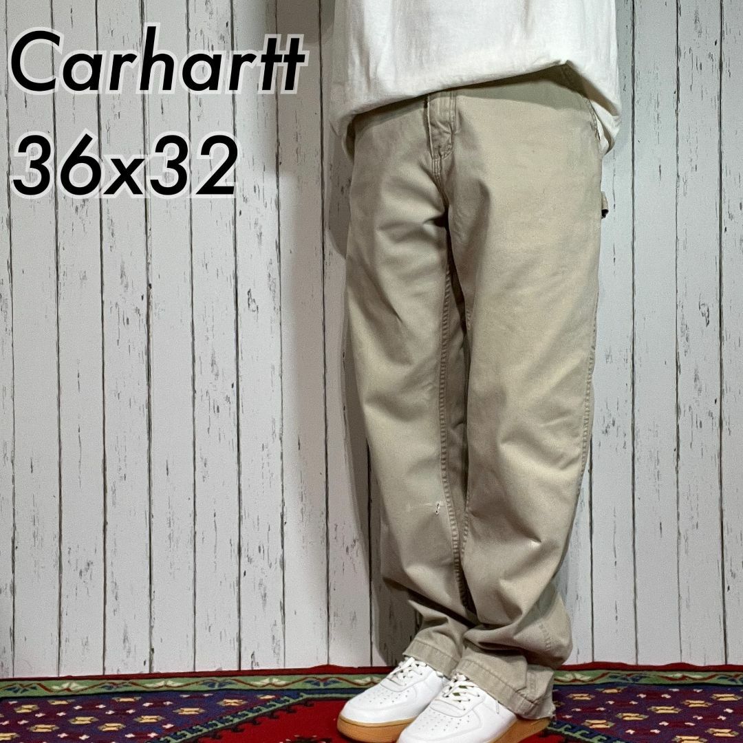 carhartt - Carhartt カーハート W36 L32 チノ素材ペインター carhartt - Carhartt カーハート W36 L32 チノ素材ペインター