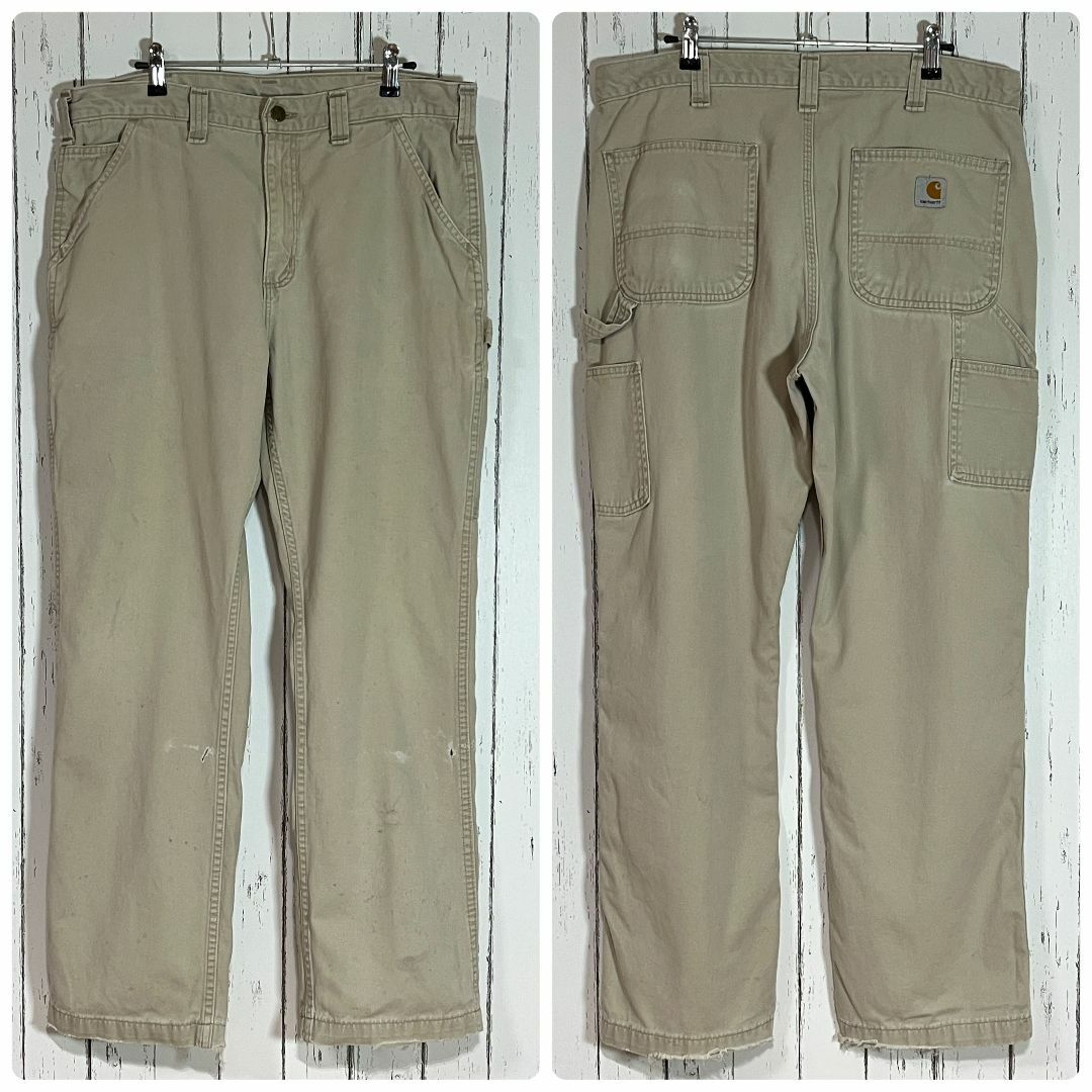 carhartt - Carhartt カーハート W36 L32 チノ素材ペインター carhartt - Carhartt カーハート W36 L32 チノ素材ペインター