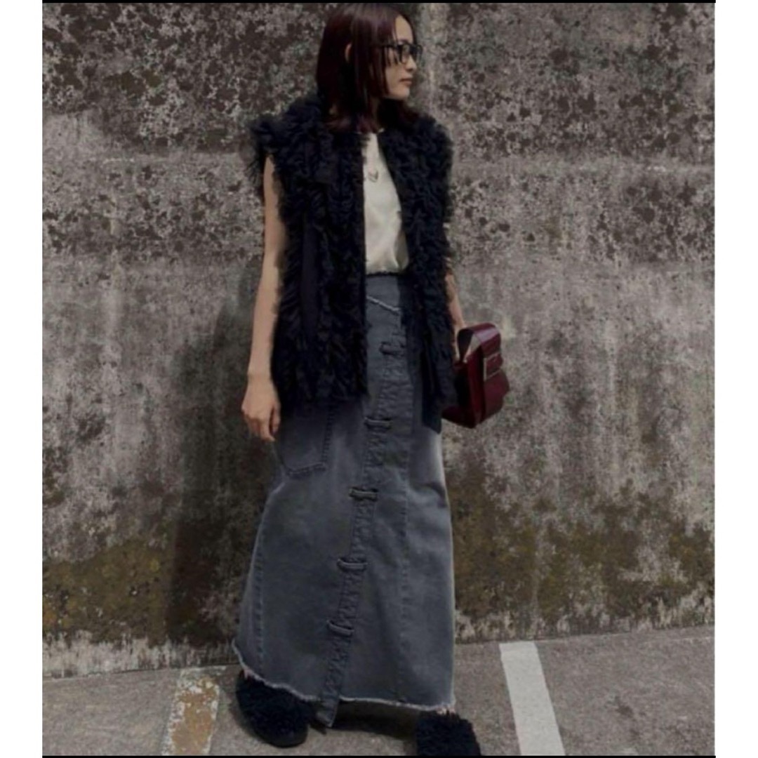 Ameri VINTAGE REMAKE DENIM SKIRT デニムスカート Ameri VINTAGE REMAKE DENIM SKIRT デニムスカート