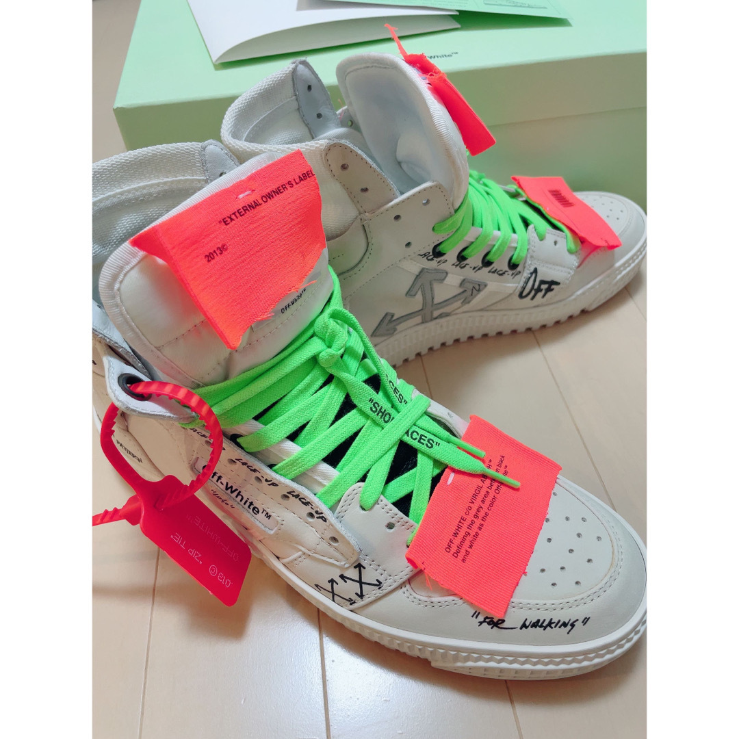 Off-White - NIKE OFF-WHITE 3.0 OFF COURTハイカットスニーカー Off-White - NIKE OFF-WHITE 3.0 OFF COURTハイカットスニーカー