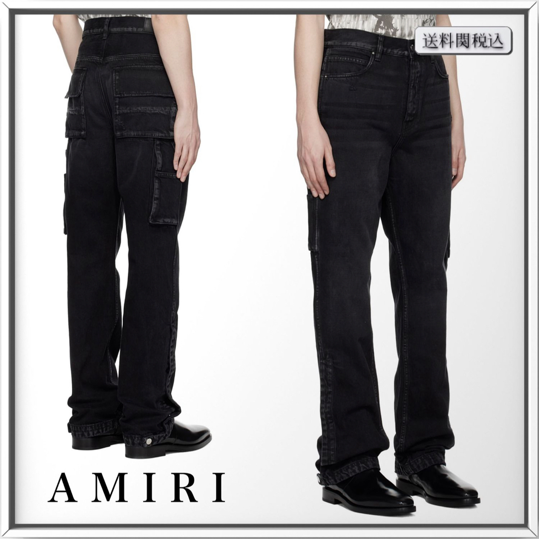 AMIRI - 新品タグ付き AMIRI アミリ 23SS STACK WORKMAN JEANの AMIRI - 新品タグ付き AMIRI アミリ 23SS STACK WORKMAN JEANの