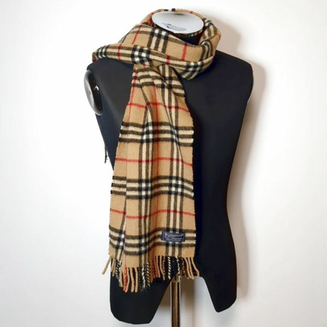 BURBERRY - バーバリーズ ラムウール ショートマフラー 長さ BURBERRY - バーバリーズ ラムウール ショートマフラー 長さ
