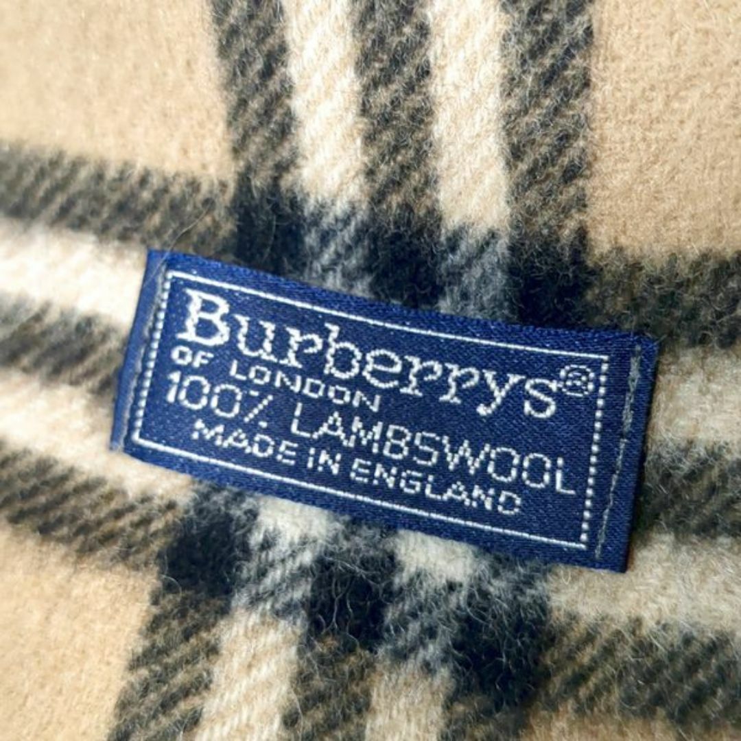 BURBERRY - バーバリーズ ラムウール ショートマフラー 長さ BURBERRY - バーバリーズ ラムウール ショートマフラー 長さ