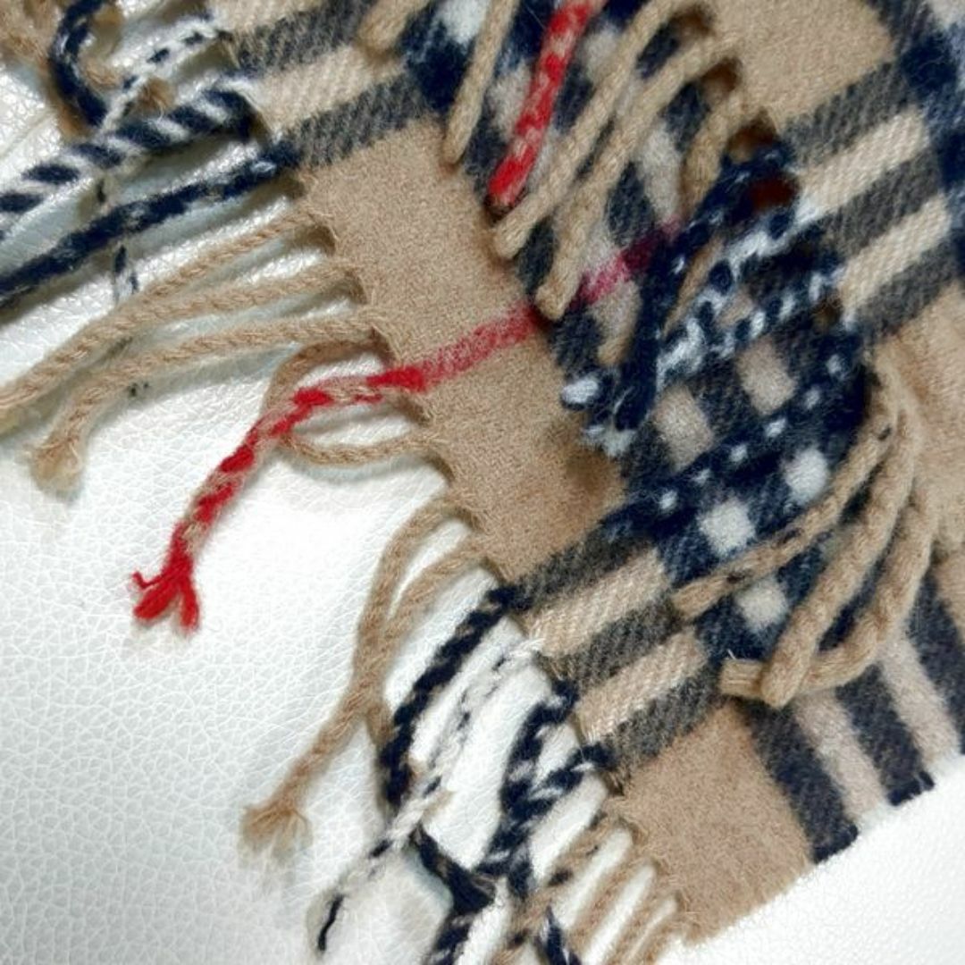 BURBERRY - バーバリーズ ラムウール ショートマフラー 長さ BURBERRY - バーバリーズ ラムウール ショートマフラー 長さ