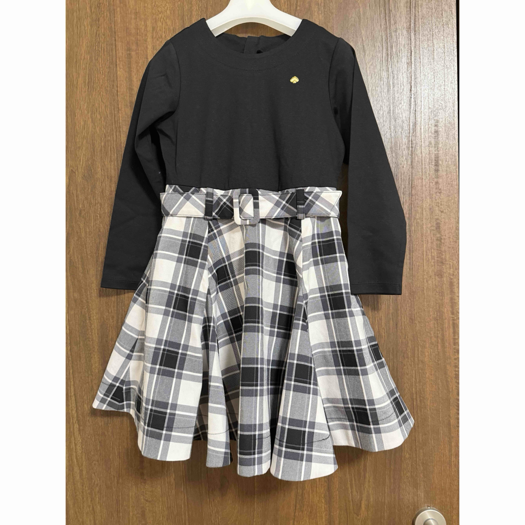 kate spade 120cm トドラー チェックドッキングワンピース kate spade 120cm トドラー チェックドッキングワンピース