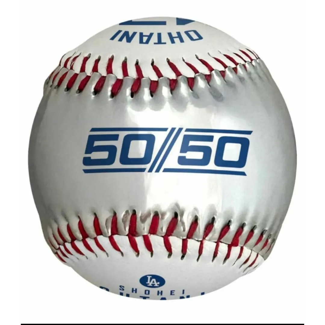 完売品】大谷翔平 50/50 記念ボール 人気のドジャースカラー 完売品】大谷翔平 50/50 記念ボール 人気のドジャースカラー
