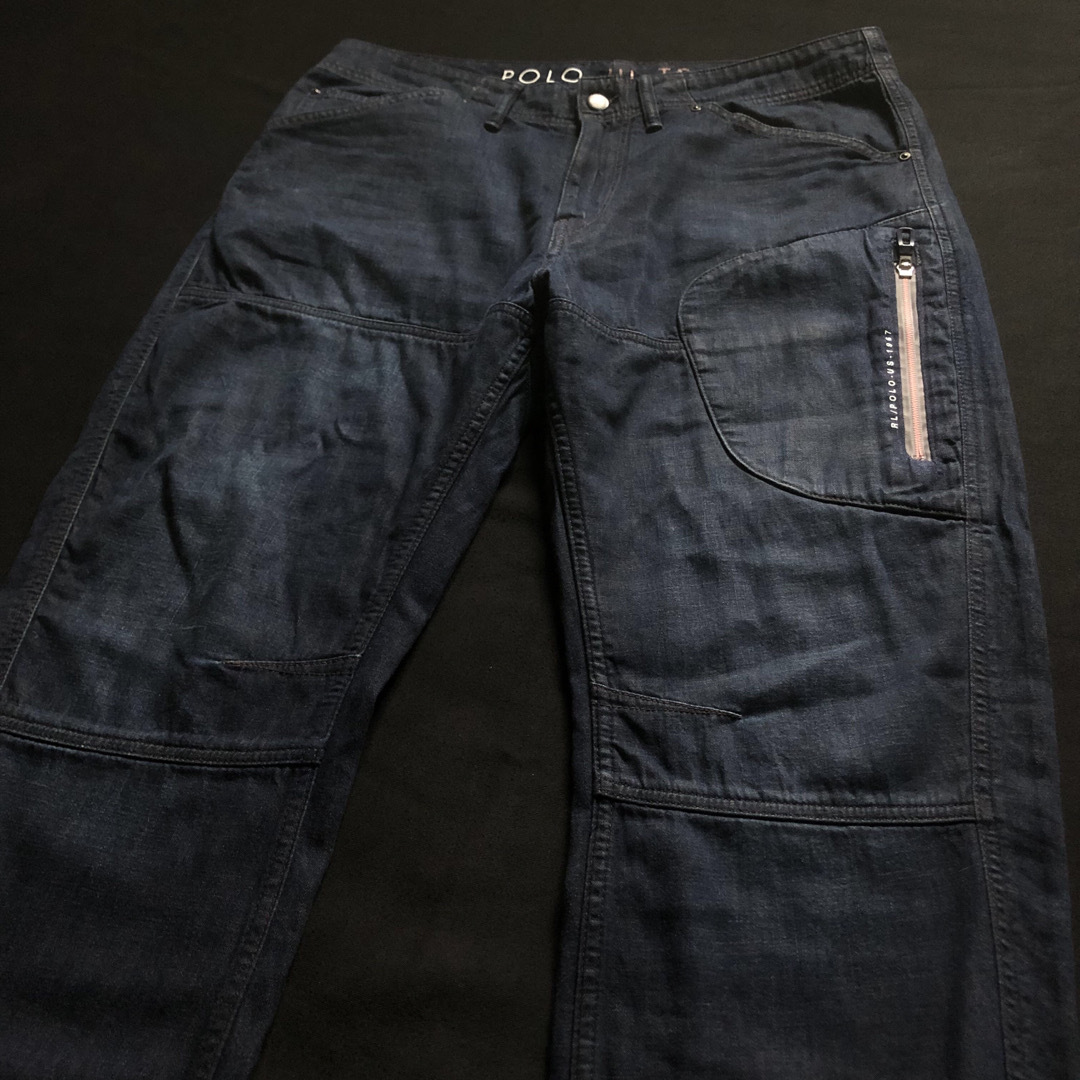 polo hi tech デニムジョガーパンツ 美品 ポロハイテック ポロスポ polo hi tech デニムジョガーパンツ 美品 ポロハイテック ポロスポ