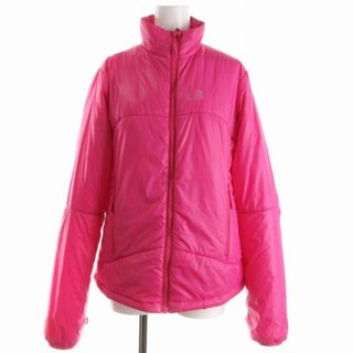 ミレー(MILLET)のミレー MILLET 中綿ジャケット ロゴ ジップアップ 長袖 M ピンク(ブルゾン)