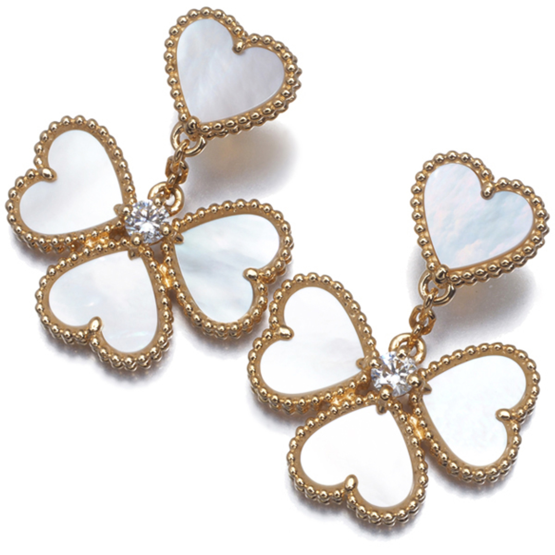 Van Cleef & Arpels - ヴァンクリーフ&アーペル ピアス シェル Van Cleef & Arpels - ヴァンクリーフ&アーペル ピアス シェル
