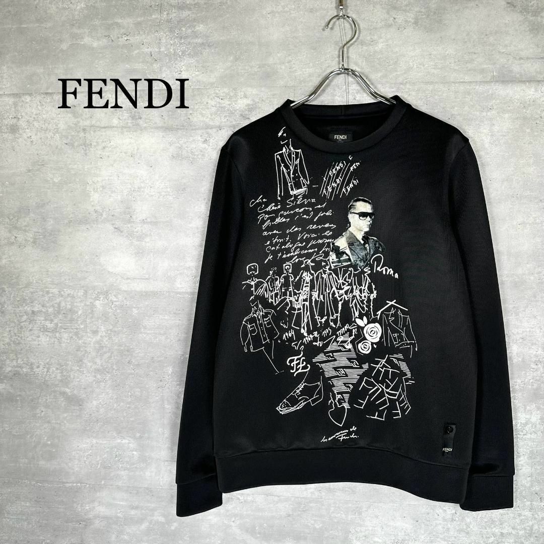 FENDI』フェンディ (44) カールラガーフェルド スウェット FENDI』フェンディ (44) カールラガーフェルド スウェット