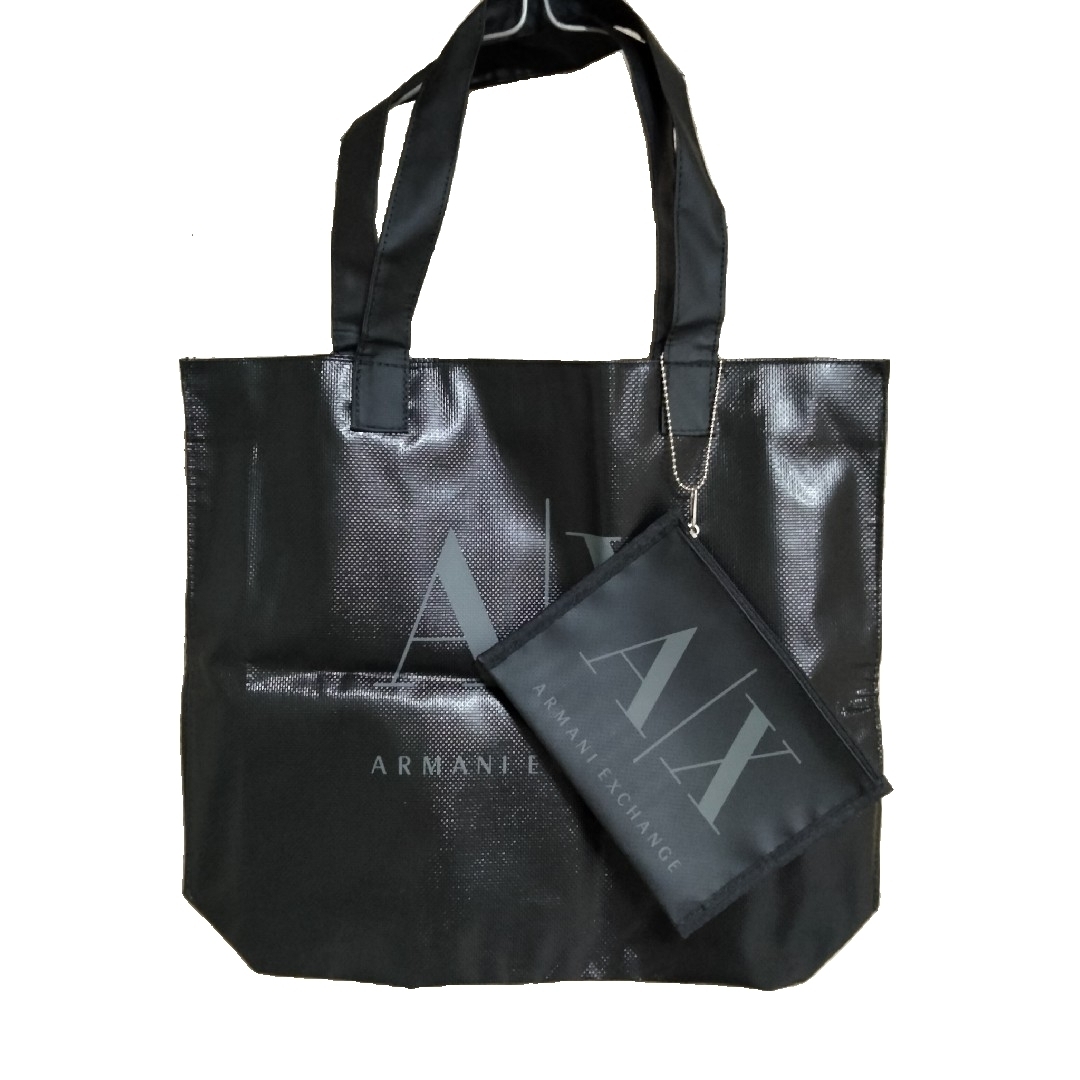 ARMANI EXCHANGE - トートバッグ ポーチ アルマーニ ARMANI EXCHANGE - トートバッグ ポーチ アルマーニ