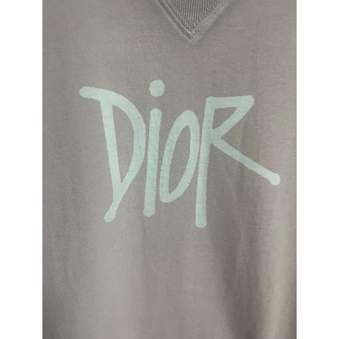 Dior x Shawn Stussy オーバーサイズ ロゴ Tシャツ Pink Dior x Shawn Stussy オーバーサイズ ロゴ Tシャツ Pink