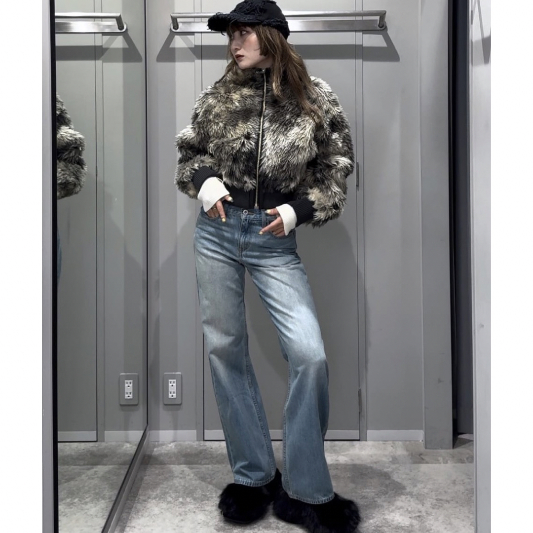 SLY - sly CURLY BOA CROP ブルゾン♡カーリーボアクロップ SLY - sly CURLY BOA CROP ブルゾン♡カーリーボアクロップ