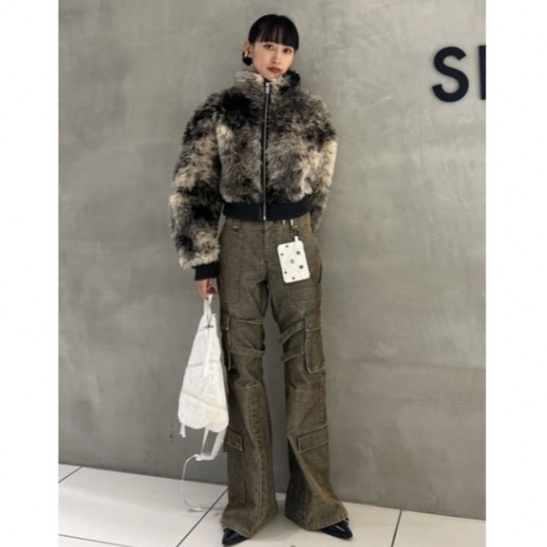 SLY - sly CURLY BOA CROP ブルゾン♡カーリーボアクロップ SLY - sly CURLY BOA CROP ブルゾン♡カーリーボアクロップ