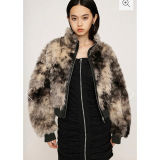 SLY - sly CURLY BOA CROP ブルゾン♡カーリーボアクロップ SLY - sly CURLY BOA CROP ブルゾン♡カーリーボアクロップ