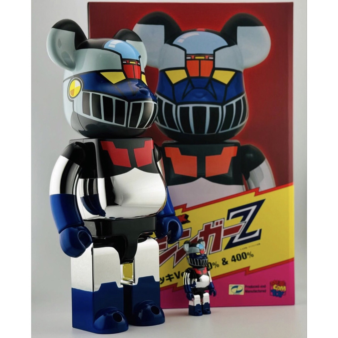 MEDICOM TOY - BE@RBRICK マジンガーZ メッキVer. 100% & 400 MEDICOM TOY - BE@RBRICK マジンガーZ メッキVer. 100% & 400