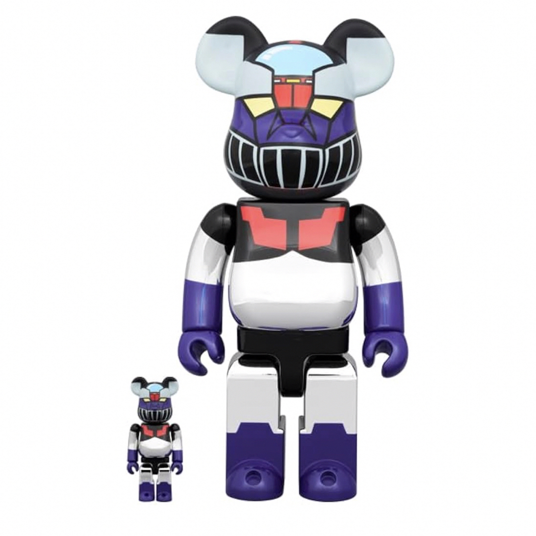 MEDICOM TOY - BE@RBRICK マジンガーZ メッキVer. 100% & 400 MEDICOM TOY - BE@RBRICK マジンガーZ メッキVer. 100% & 400