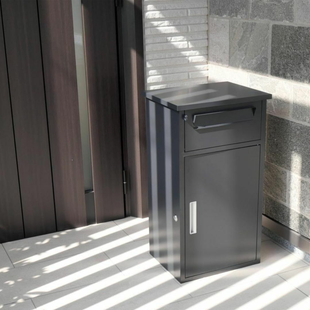 宅配ボックス 戸建 ポスト一体型 大容量 置き型 ネコラク 宅配ボックス 戸建 ポスト一体型 大容量 置き型 ネコラク
