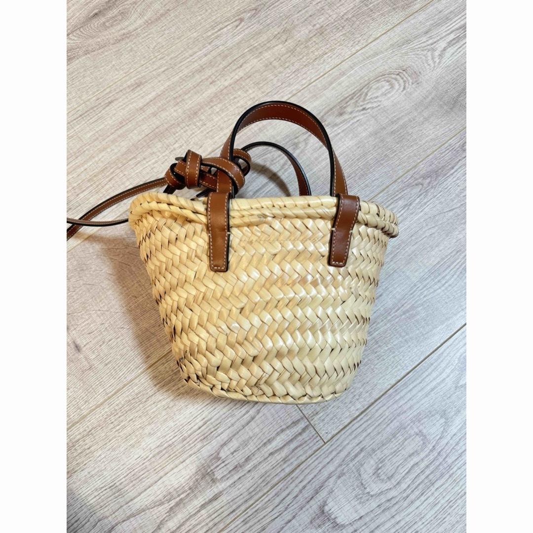 CELINE - セリーヌ ミニ トリオンフ パニエ かごバッグの通販 by CELINE - セリーヌ ミニ トリオンフ パニエ かごバッグの通販 by