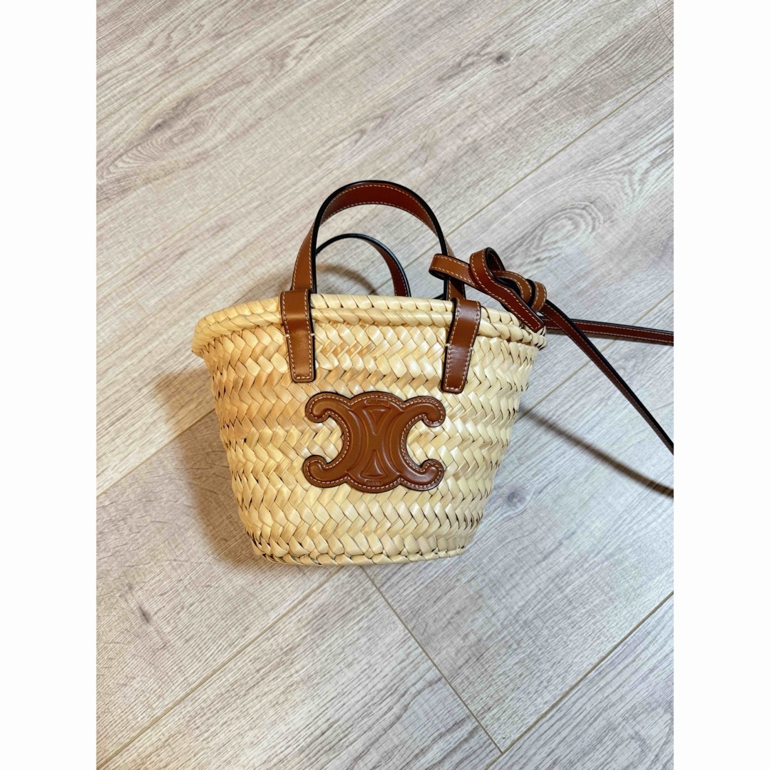 CELINE - セリーヌ ミニ トリオンフ パニエ かごバッグの通販 by CELINE - セリーヌ ミニ トリオンフ パニエ かごバッグの通販 by