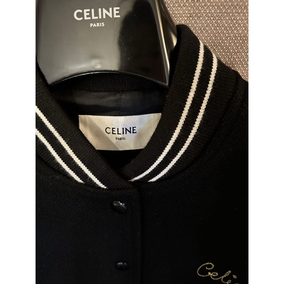 CELINE - セリーヌ エンブロイダリーテディブルゾン 40 CELINE - セリーヌ エンブロイダリーテディブルゾン 40
