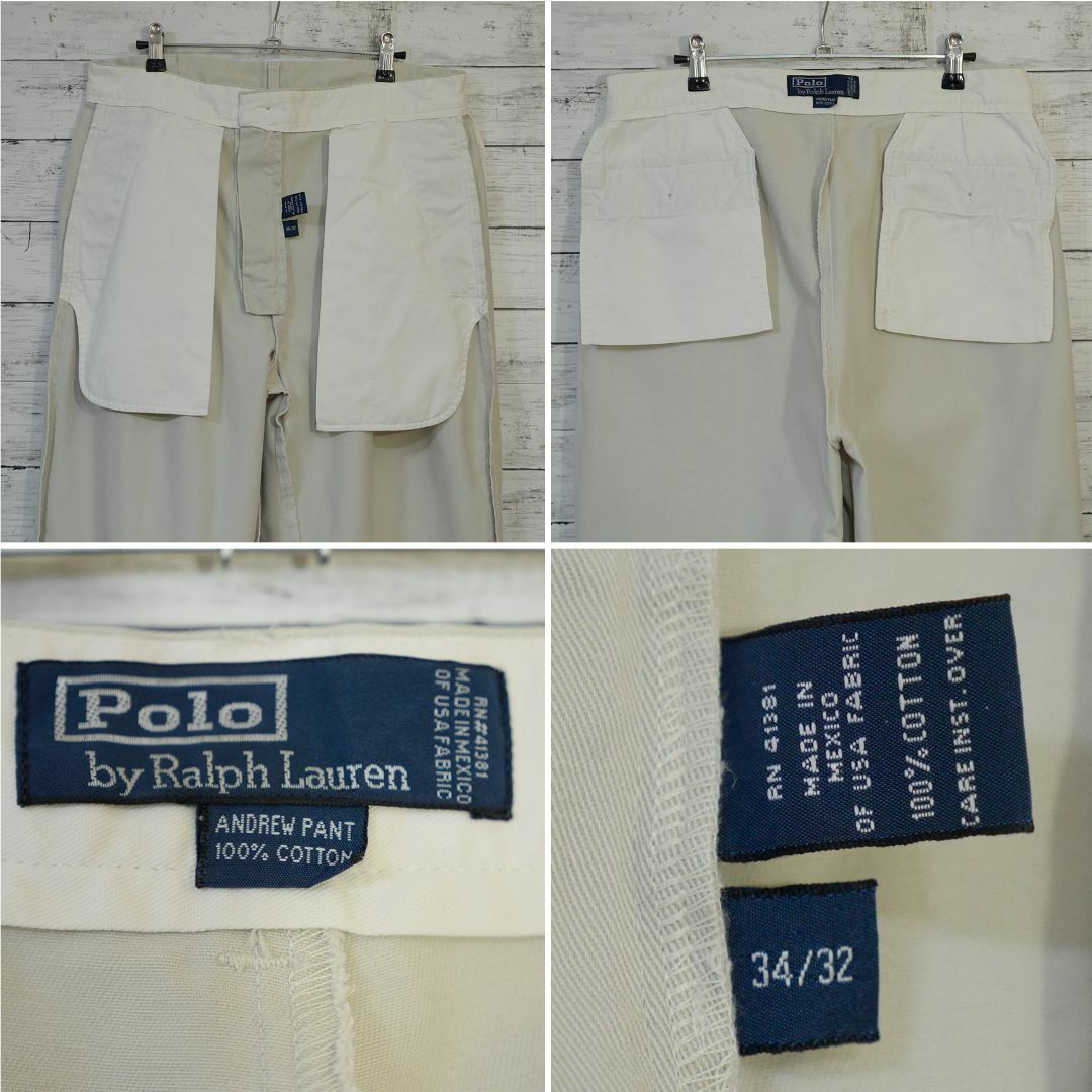 POLO RALPH LAUREN - ポロラルフローレン W34 ツータック POLO RALPH LAUREN - ポロラルフローレン W34 ツータック
