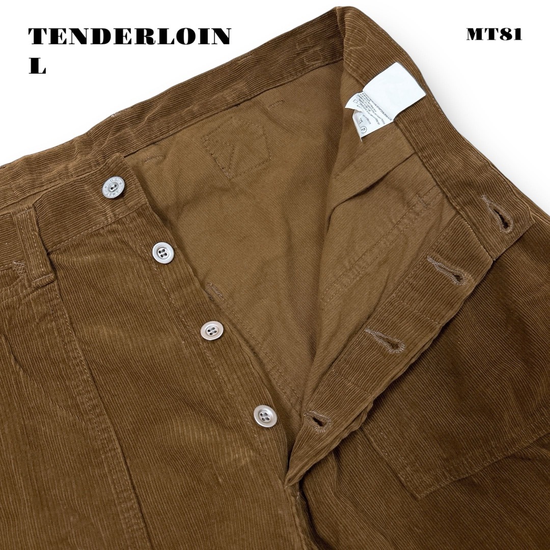 TENDERLOIN - TENDERLOIN コーデュロイ トラウザーズ パンツ TENDERLOIN - TENDERLOIN コーデュロイ トラウザーズ パンツ