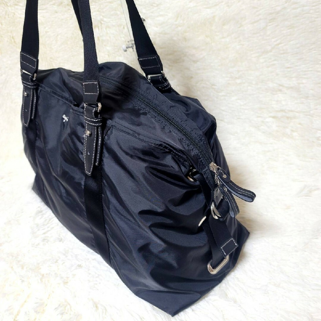 agnes b. - 【美品】アニエスベー ボヤージュ ナイロン ボストン agnes b. - 【美品】アニエスベー ボヤージュ ナイロン ボストン