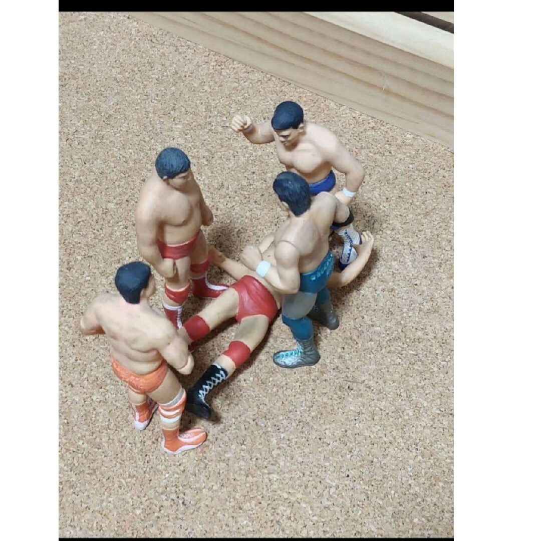 公式の 全日本プロレス shop にこるん's by フィギュア5体セットの通販 スポーツ