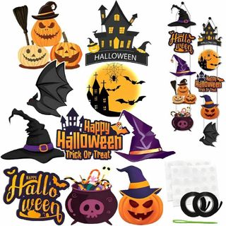 【1点限り】 ハロウィン 装飾 飾り お洒落 ドアウォール おばけ かぼちゃ(人文/社会)