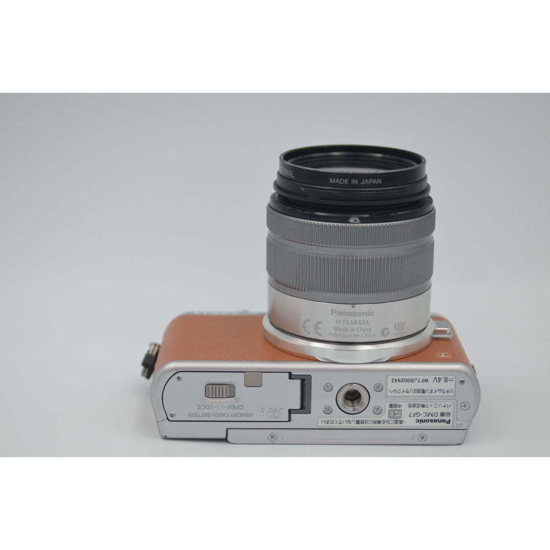 パナソニック DMC-GF7 オレンジ 14-42mm ミラーレス一眼 パナソニック DMC-GF7 オレンジ 14-42mm ミラーレス一眼