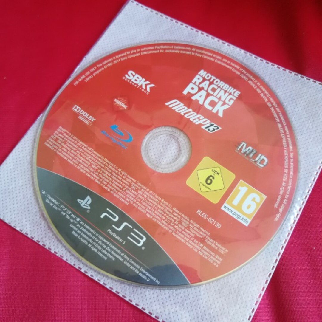 PlayStation3(プレイステーション3)のPS3 海外ゲーム モトバイクレーシングパック #プレテサ エンタメ/ホビーのゲームソフト/ゲーム機本体(家庭用ゲームソフト)の商品写真
