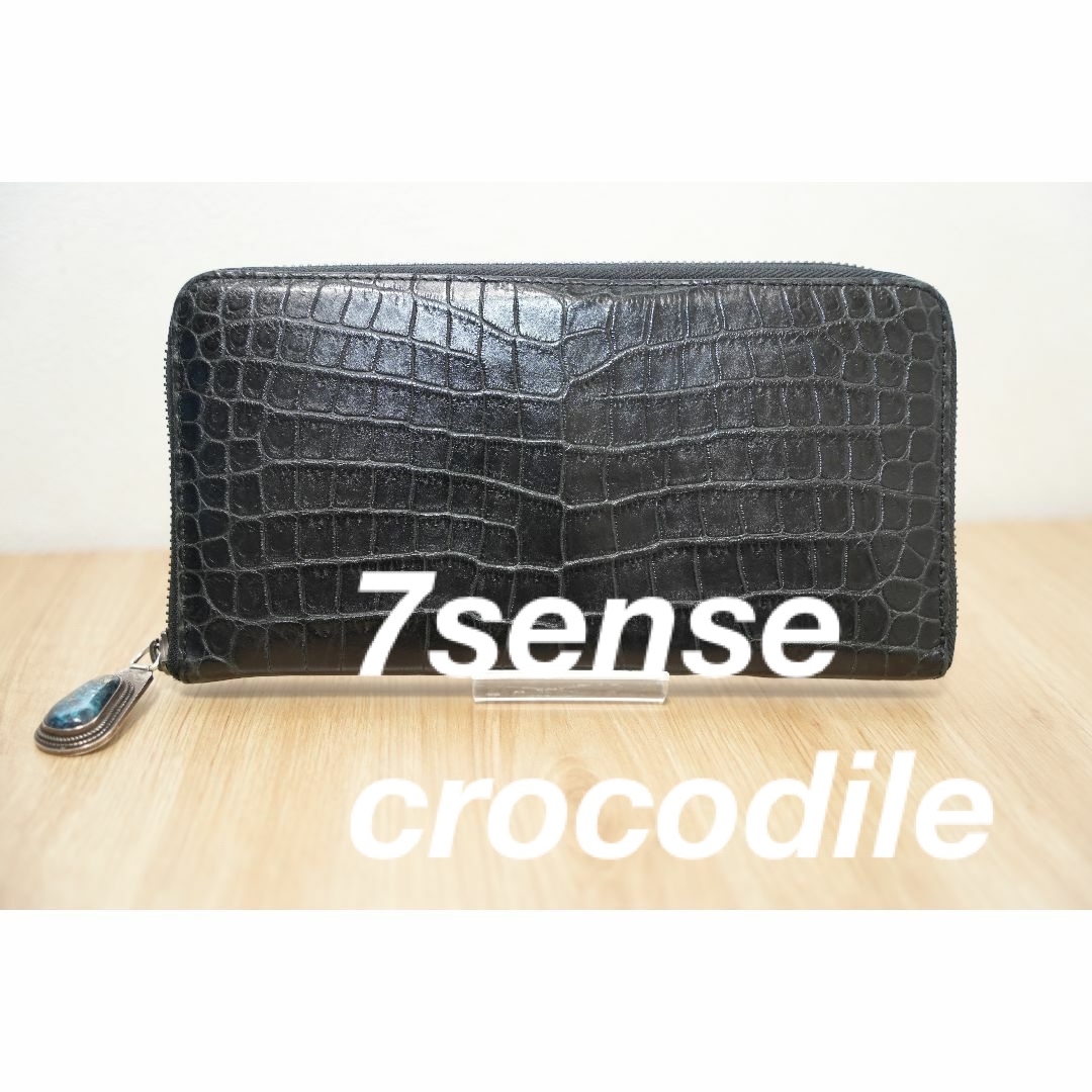 廃番】7sense ポロサス ターゴイズ TETORI彫金 ブラック Lサイズ 廃番】7sense ポロサス ターゴイズ TETORI彫金 ブラック Lサイズ
