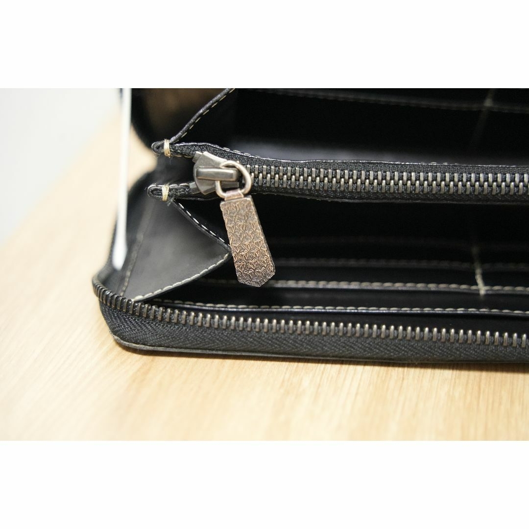 廃番】7sense ポロサス ターゴイズ TETORI彫金 ブラック Lサイズ 廃番】7sense ポロサス ターゴイズ TETORI彫金 ブラック Lサイズ