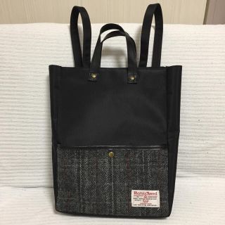 ハリスツイード(Harris Tweed)の【美品】値下げ☆ハリスツイード☆2WAYバックパック(リュック/バックパック)