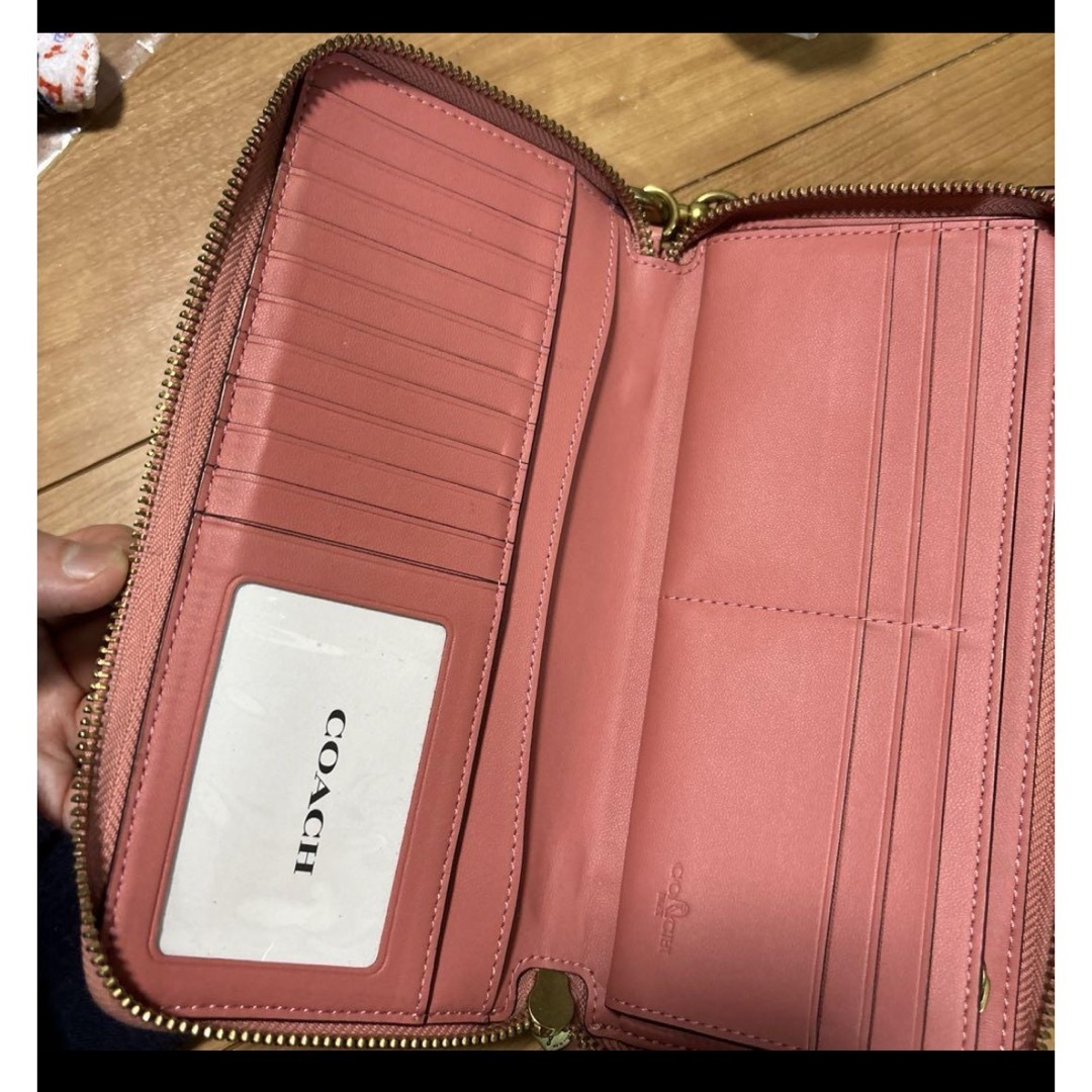A BATHING APE - 長財布 BAPE × COACH ピンクの通販 by よっぴ's A BATHING APE - 長財布 BAPE × COACH ピンクの通販 by よっぴ's