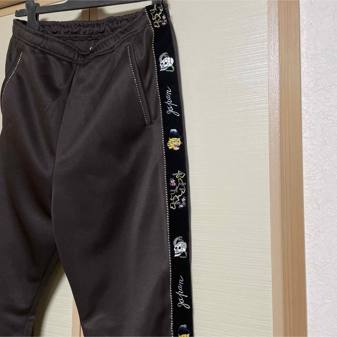 KAPITALスカテープジャージー JAMフレアトラックパンツ パンツ KAPITALスカテープジャージー JAMフレアトラックパンツ パンツ