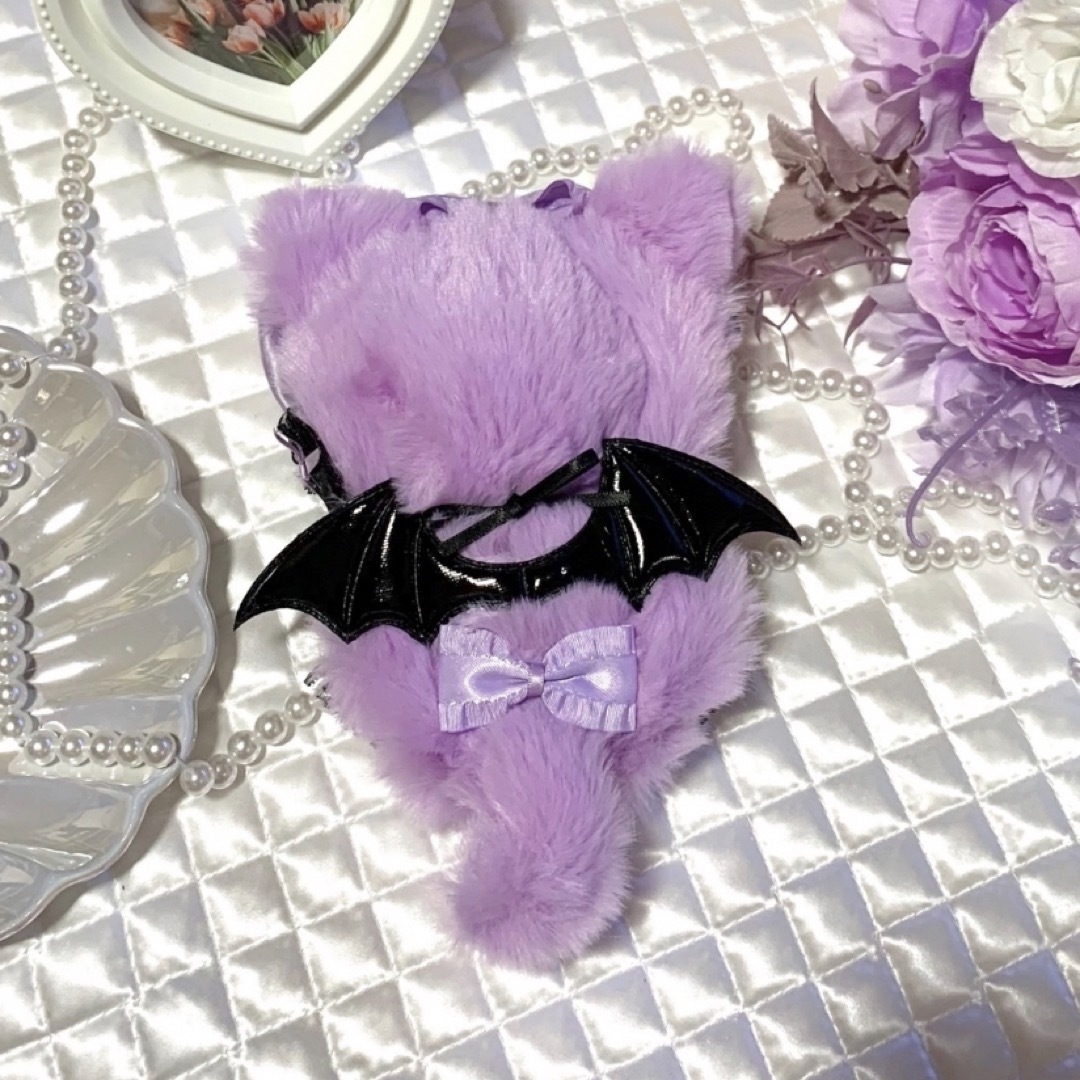 ❤︎ぬい服 おすわりぬい服 着ぐるみ 10cm ねこ 黒×ピンク 地雷 ❤︎ぬい服 おすわりぬい服 着ぐるみ 10cm ねこ 黒×ピンク 地雷